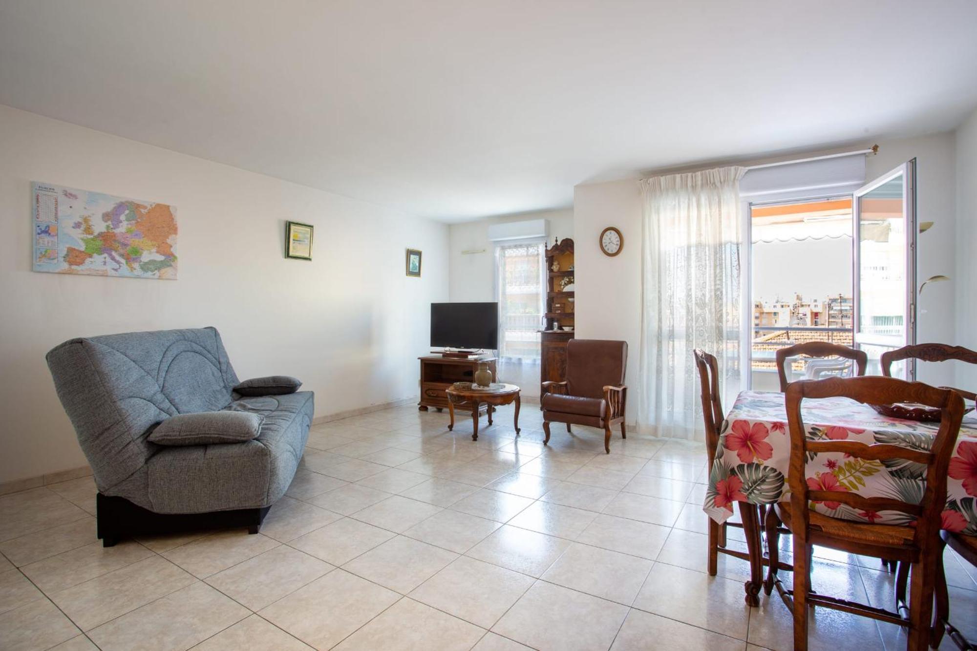 Apartment With Sea View With Two Bedrooms 尼斯 外观 照片
